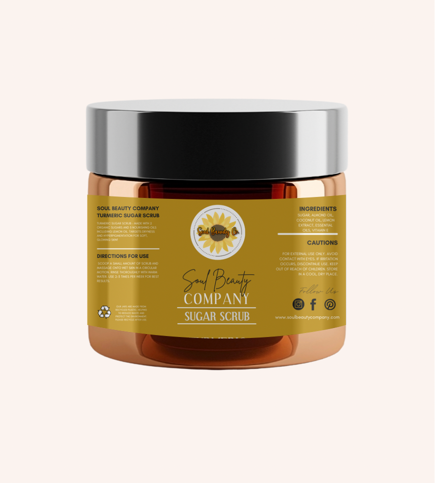 Turmeric Sugar Scrub