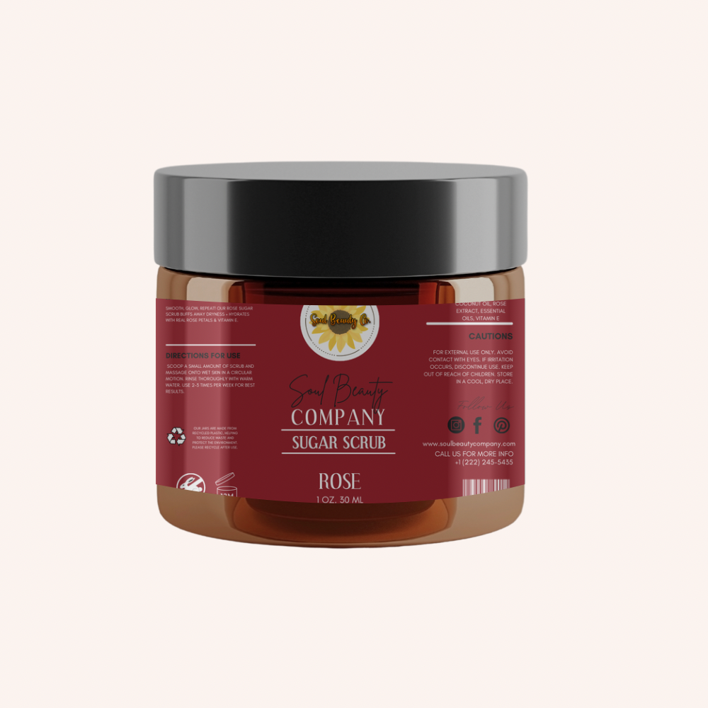 Rose Sugar Scrub