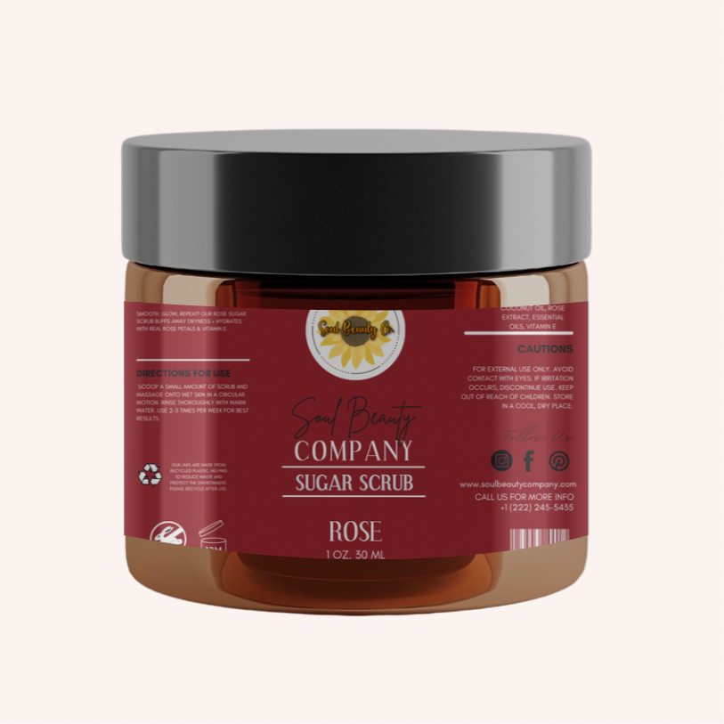 Rose Sugar Scrub